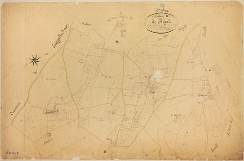 Caylus - Section B - Rigal, 2e feuille