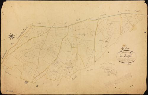Caylus - Section B - Rigal, 3e feuille