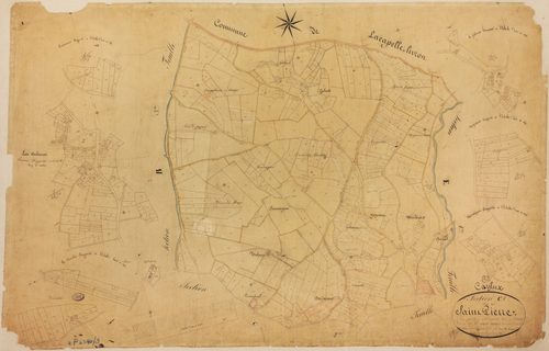 Caylus - Section C - Saint-Pierre, 1ère feuille