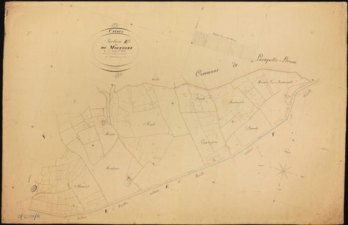 Caylus - Section E - Mouloire, 2e feuille