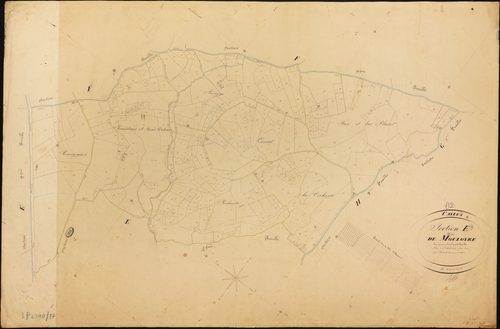 Caylus - Section E - Mouloire, 3e feuille
