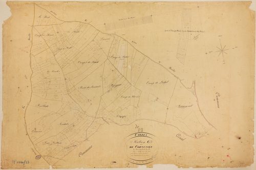 Caylus - Section G - Cornusson, 3e feuille