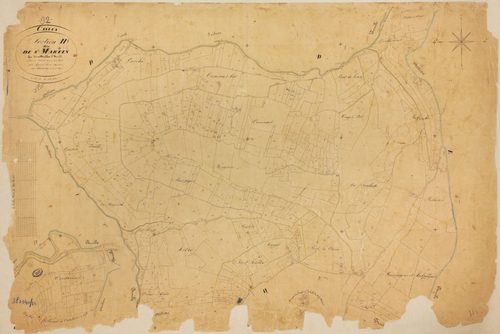 Caylus - Section H - Saint-Martin, 1ère feuille