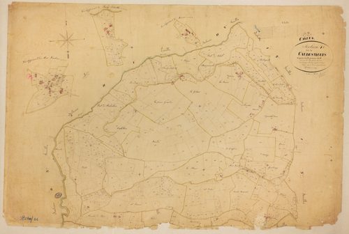 Caylus - Section I - Caudesaygues, 1ère feuille