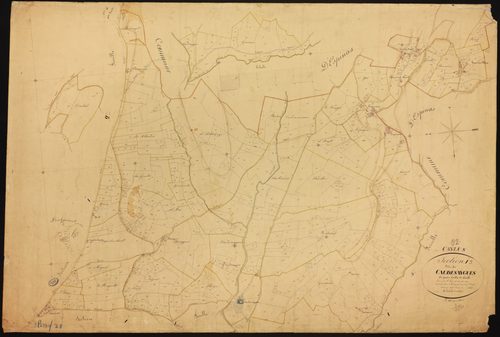 Caylus - Section I - Caudesaygues, 3e feuille