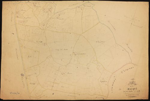 Caylus - Section K - Basqui, 3e feuille