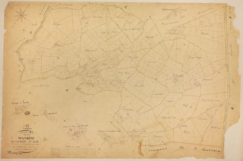 Caylus - Section L - La Mandine, 2e feuille