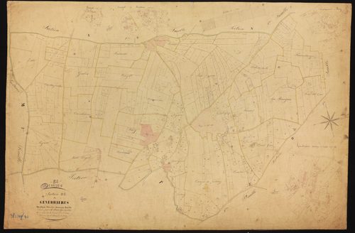 Caylus - Section O - Genébrières 2e feuille