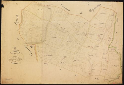 Cayriech - Section A - Le Rasclet, 1ère feuille