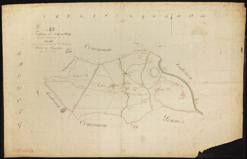Cazals - Tableau d'assemblage
