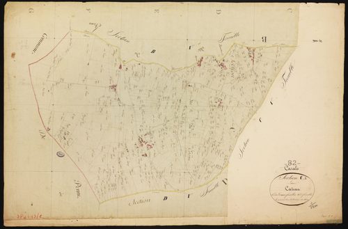 Cazals - Section C - Le Coteau, 2e feuille