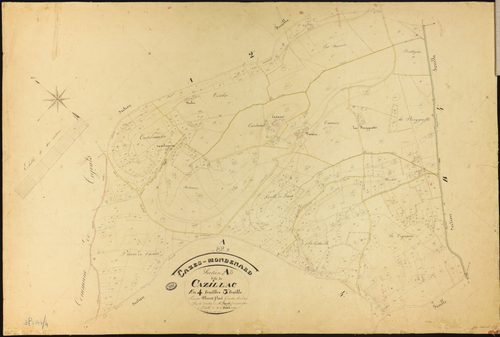 Cazes-Mondenard - Section A - Cazillac, 3e feuille