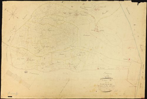 Cazes-Mondenard - Section A - Cazillac, 4e feuille