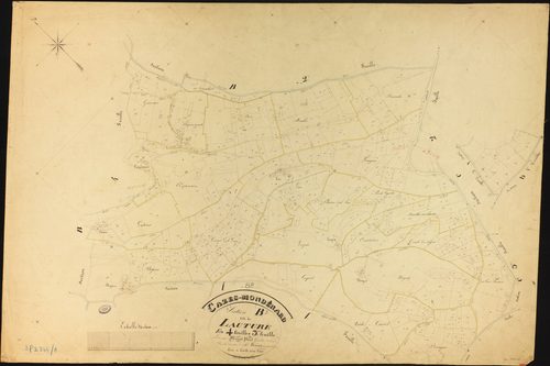 Cazes-Mondenard - Section B - Lauture, 3e feuille