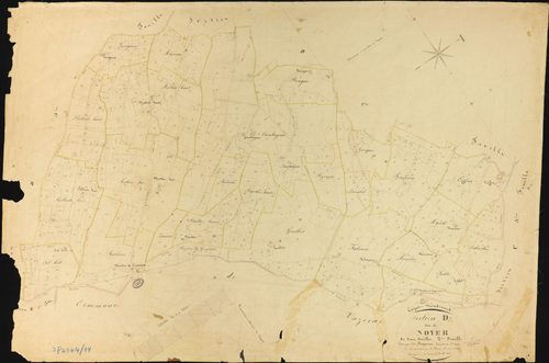 Cazes-Mondenard - Section D - Noyer, 2e feuille