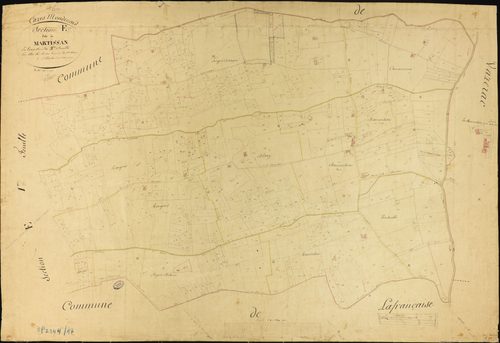 Cazes-Mondenard - Section E - Martissan, 2e feuille