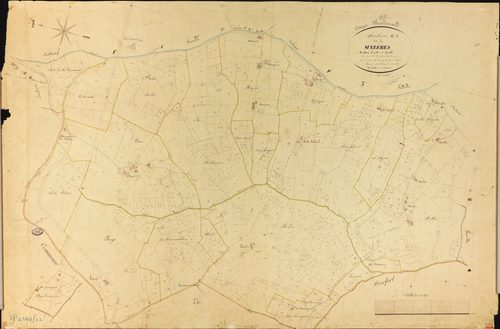 Cazes-Mondenard - Section G - Mazères, 1ère feuille