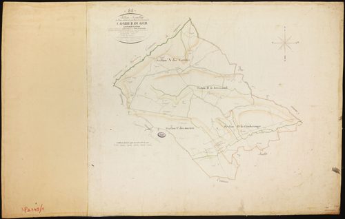 Comberouger - Tableau d'assemblage