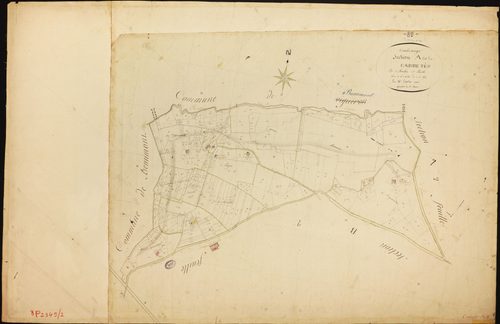 Comberouger - Section A - Les Carretès, 1ère feuille