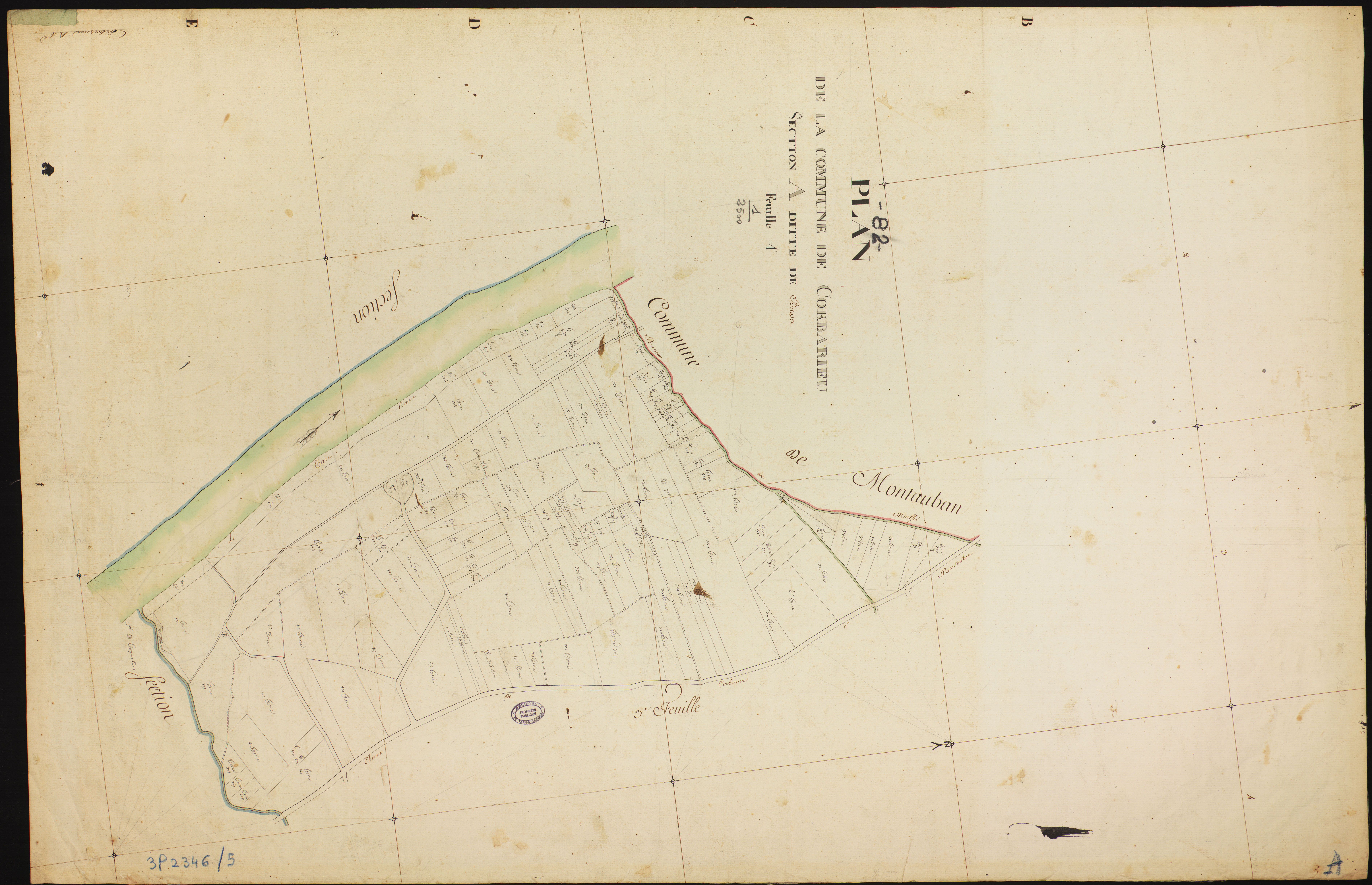 Corbarieu - Section A - Basset, 4e feuille