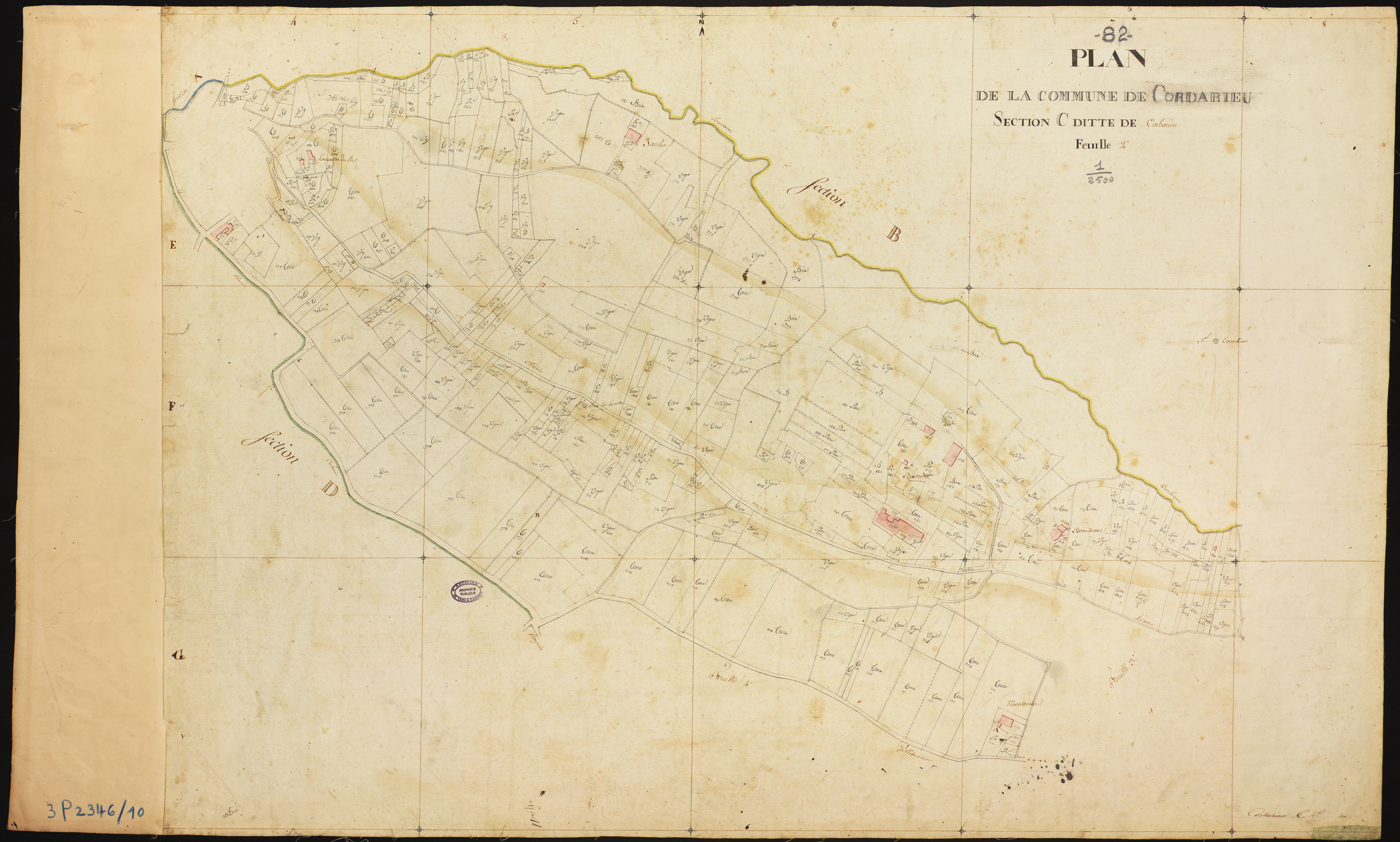 Corbarieu - Section C - Corbarieu, 2e feuille
