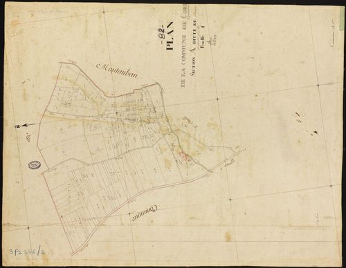 Corbarieu - Section A - Basset, 1ère feuille