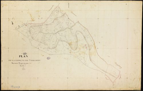 Corbarieu - Section B - Galès, 1ère feuille