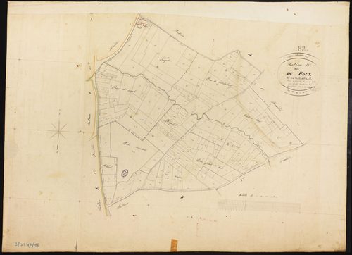 Cordes-Tolosannes - Section D - Le Roux, 2e feuille