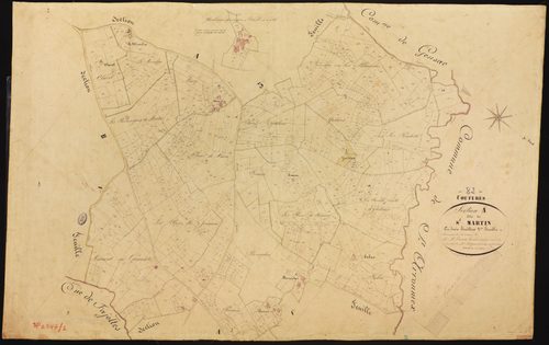 Coutures - Section A - Saint-Martin, 2e feuille