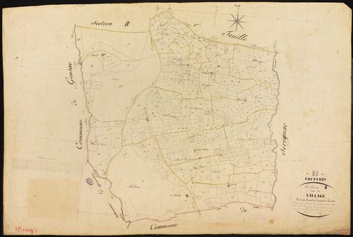 Coutures - Section B - Le Village, 2e feuille