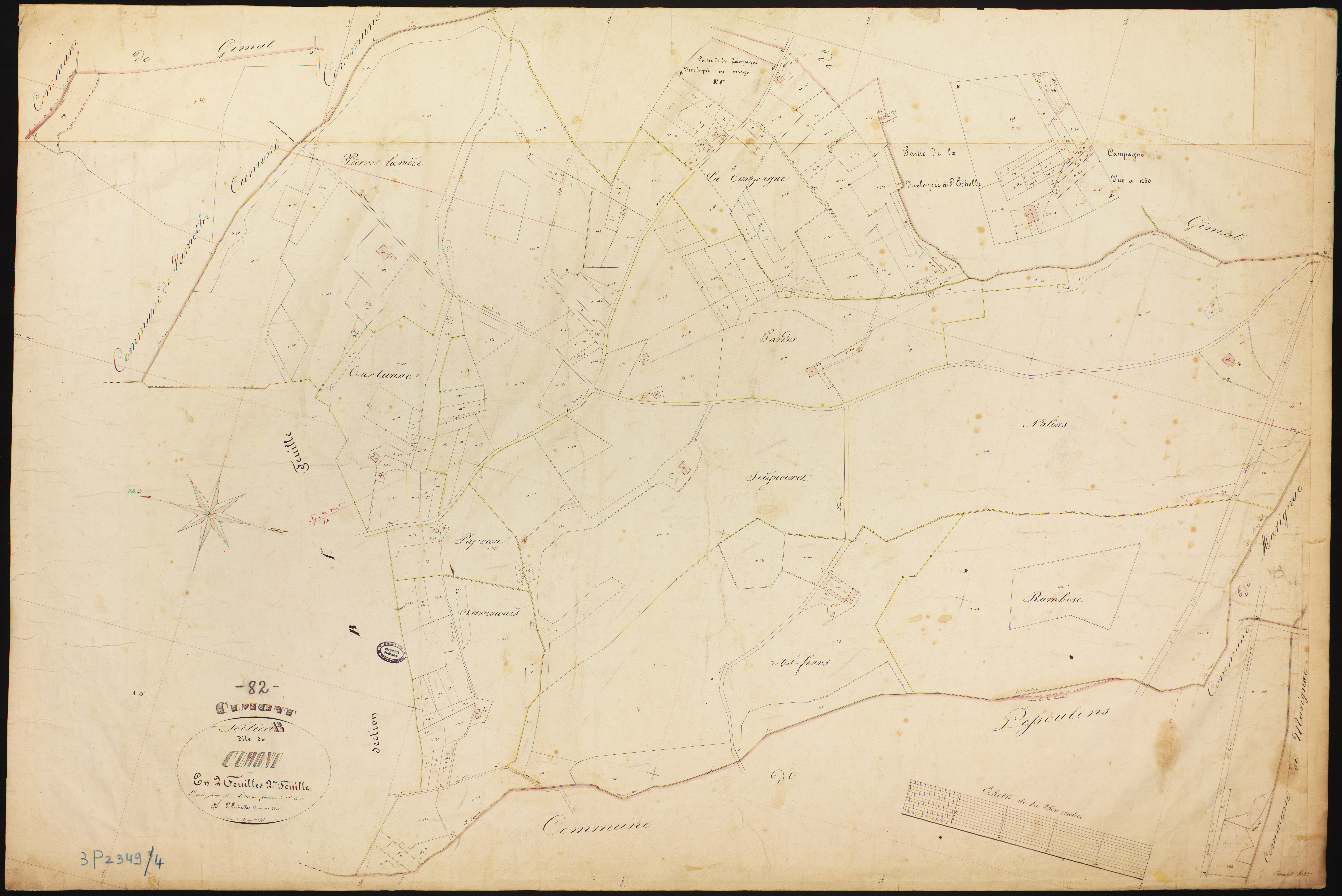 Cumont - Section B - Cumont, 2e feuille