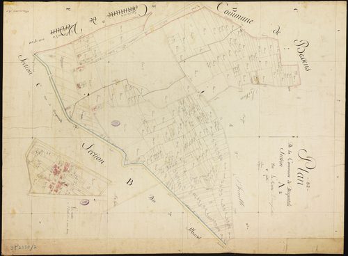 Dieupentale - Section A - Le Mothe, 1ère feuille