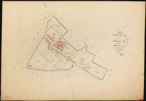 Donzac - Section B - Donzac, 2e feuille