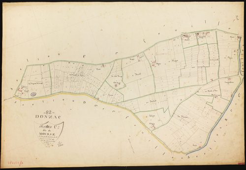 Donzac - Section C - Le Mousse, 2e feuille