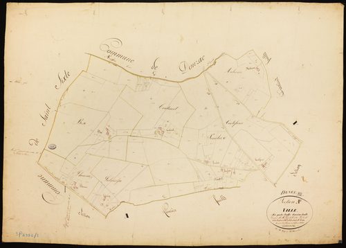 Dunes - Section A - La Ville, 2e feuille