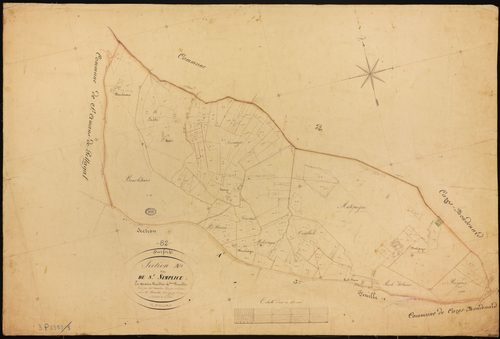 Durfort-Lacapelette - Section A - Saint-Simplice, 4e feuille