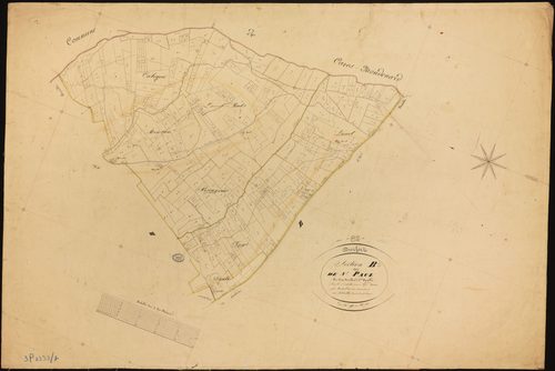 Durfort-Lacapelette - Section B - Saint-Paul, 2e feuille