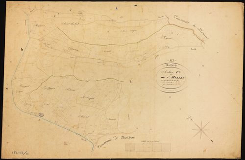 Durfort-Lacapelette - Section C - Saint-Hubert, 2e feuille