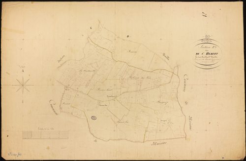 Durfort-Lacapelette - Section C - Saint-Hubert, 3e feuille