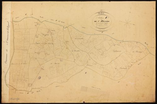 Durfort-Lacapelette - Section E - Saint-Hilaire, 1ère feuille
