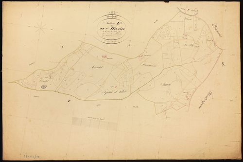 Durfort-Lacapelette - Section E - Saint-Hilaire, 2e feuille