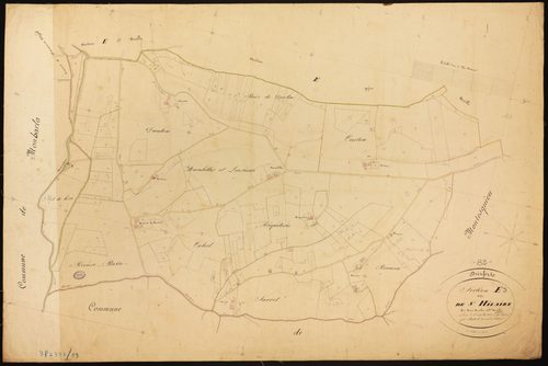 Durfort-Lacapelette - Section E - Saint-Hilaire, 3e feuille