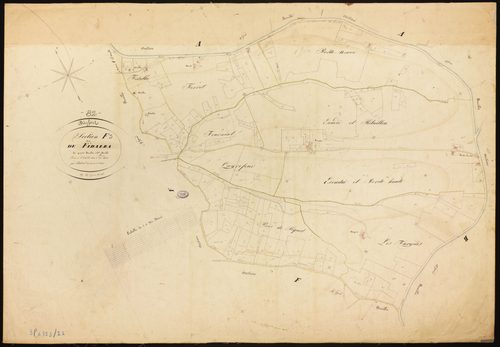 Durfort-Lacapelette - Section F - Fidalba, 3e feuille