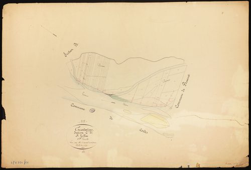 Escatalens - Section C - Saint-Jullia, 2e feuille : alluvions et corrosions