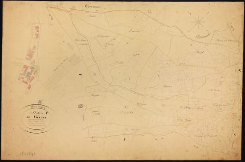 Escazeaux - Section A - Le Village, 2e feuille
