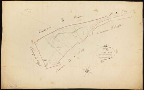 Espalais - Section A - Lastours, 2e feuille