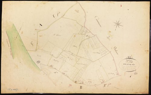 Espalais - Section B - Espalais, 1ère feuille