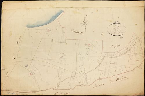 Espalais - Section C - Saint-Projet, 1ère feuille