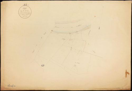 Espalais - Section C - Saint-Projet, 1ère feuille : alluvions et corrosions