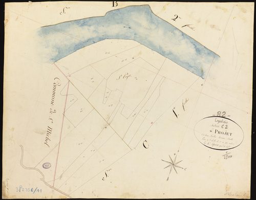 Espalais - Section C - Saint-Projet, 2e feuille